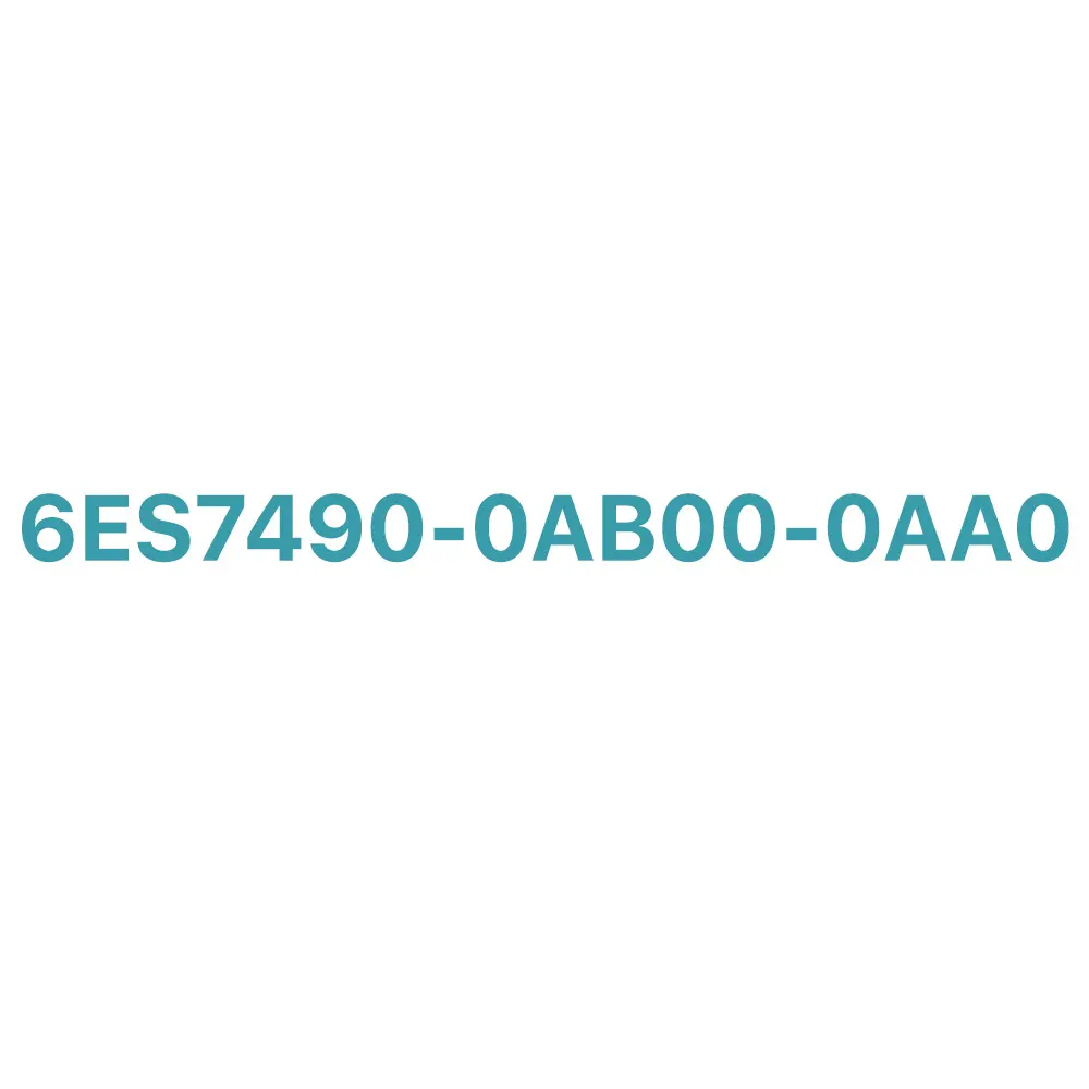 6ES7490-0AB00-0AA0 SIEMENS Exclusive SIMATIC S7-400 Power Plug Connector Spare Part Original Brand New 2 6ES7490-0AB00-0AA0 SIEMENS SIMATIC S7-400 Power Plug Spare Part