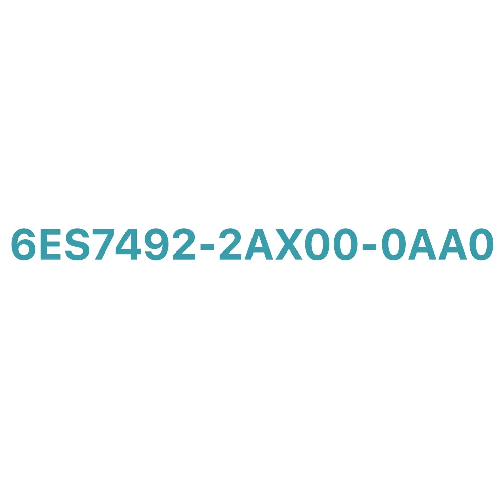 6ES7492-2AX00-0AA0 SIEMENS Exclusive SIMATIC S7-400 Labeling Sheets Original Brand New 4 6ES7492-2AX00-0AA0 SIEMENS S7-400 Labeling Sheets