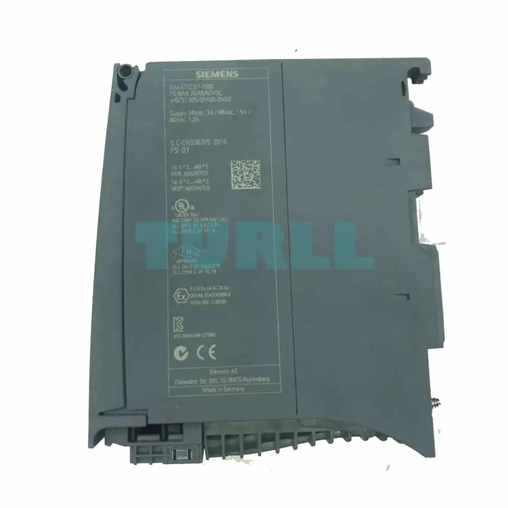 6ES7505-0RA00-0AB0 Siemens SIMATIC S7-1500 System Power Supply Original Brand New 4 6ES7505-0RA00-0AB0 Siemens SIMATIC S7-1500 System Power Supply