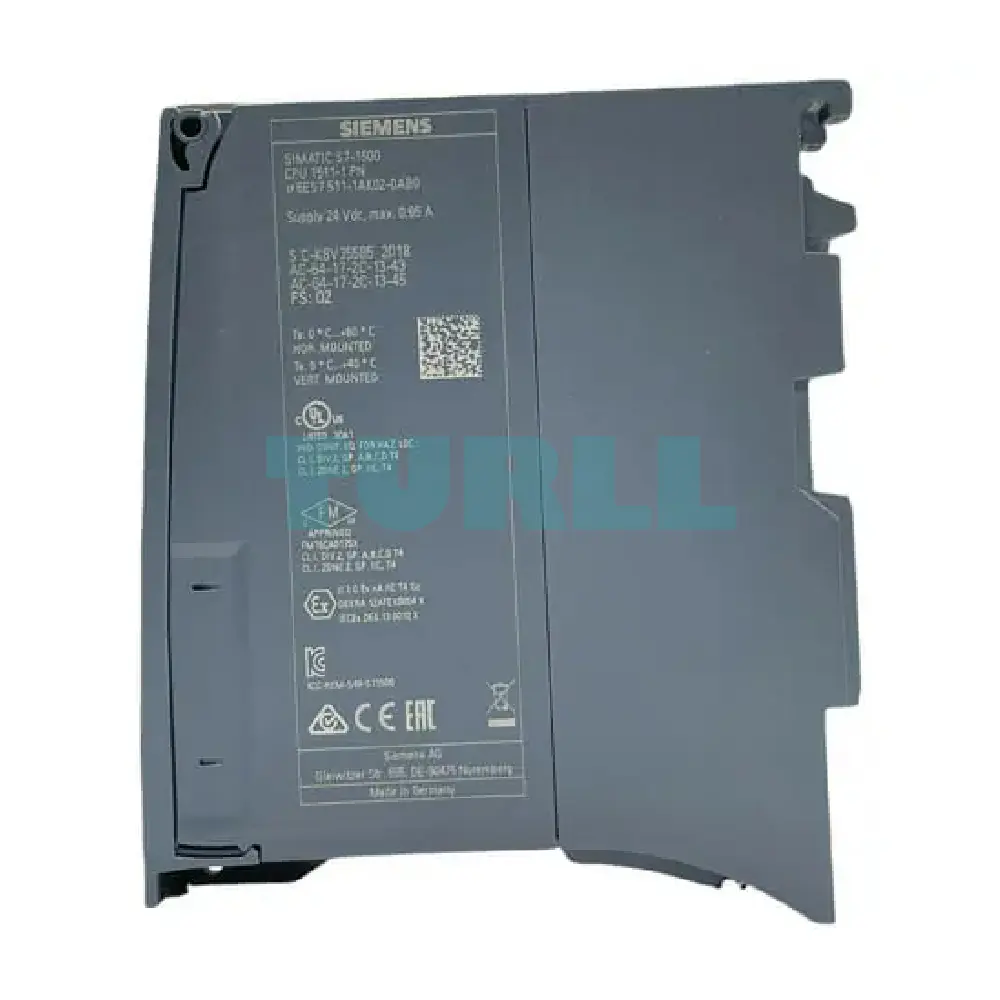 Siemens 6ES7511-1AK02-0AB0 SIMATIC S7-1500 CPU 1511-1 PN Central Processing Unit Original Brand New 3 Siemens 6ES7511-1AK02-0AB0 SIMATIC S7-1500 CPU 1511-1 PN Central Processing Unit