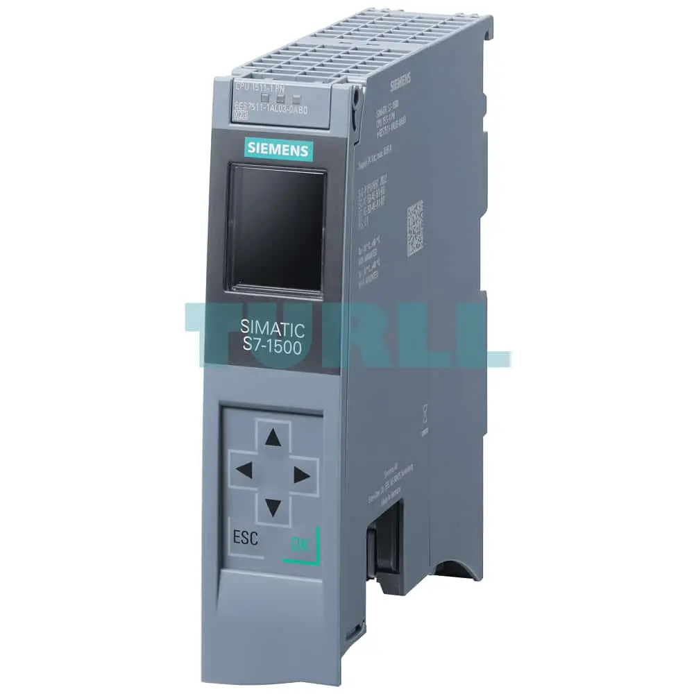 6ES7511-1AL03-0AB0 Siemens SIMATIC S7-1500 CPU 1511-1 PN Original Brand New 1 6ES7511-1AL03-0AB0 SIMATIC S7-1500 CPU 1511-1 PN