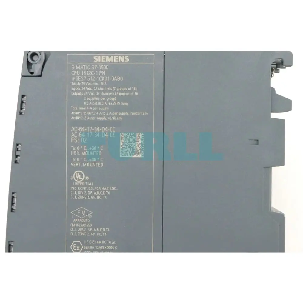 6ES7512-1CK01-0AB0 Siemens SIMATIC S7-1500 CPU 1512C-1 PN Original Brand New 3 6ES7512-1CK01-0AB0 Siemens SIMATIC S7-1500 CPU 1512C-1 PN Original Brand New - Image 3