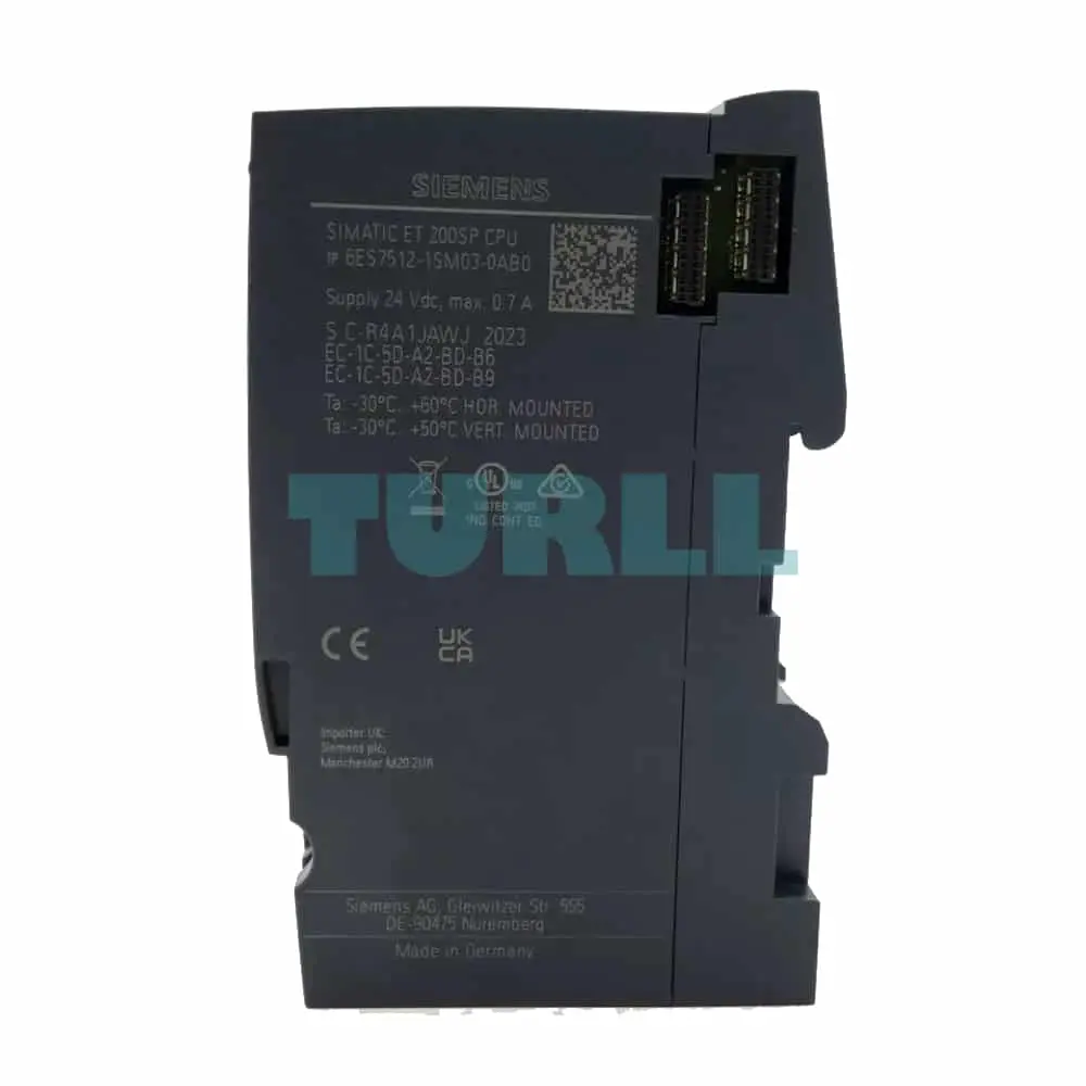 6ES7512-1SM03-0AB0 Siemens SIMATIC DP CPU 1512SP F-1 PN Original Brand New 6 6ES7512-1SM03-0AB0 Siemens SIMATIC DP CPU 1512SP F-1 PN