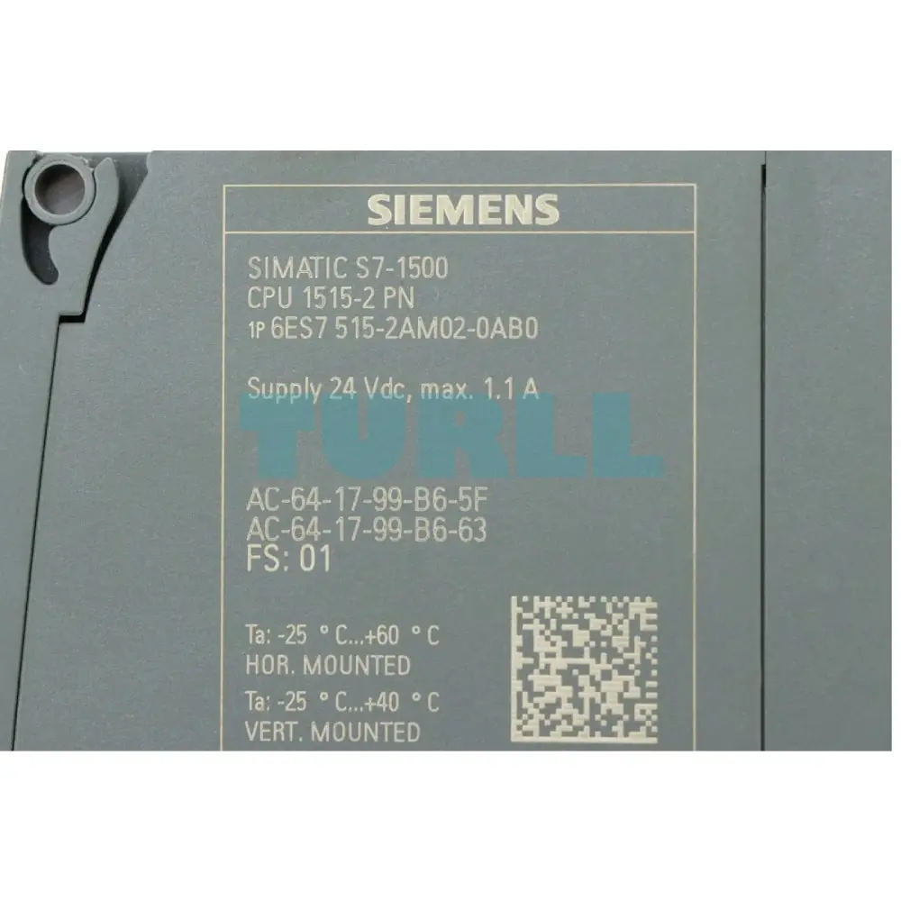 6ES7515-2AM02-0AB0 Siemens SIMATIC S7-1500 CPU 1515-2 PN Original Brand New 2 6ES7515-2AM02-0AB0 Siemens SIMATIC S7-1500 CPU 1515-2 PN Original Brand New - Image 2