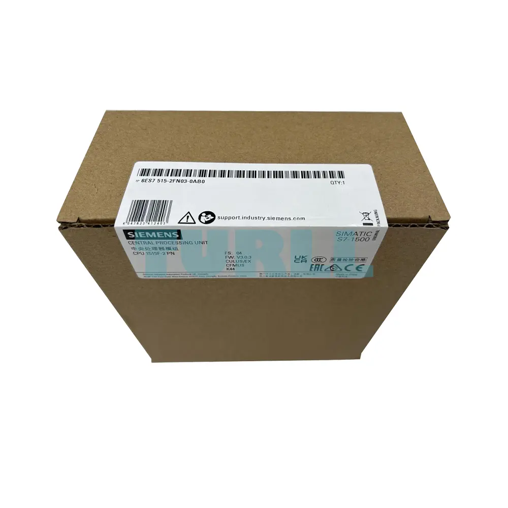 6ES7515-2FN03-0AB0 Siemens SIMATIC S7-1500F CPU 1515F-2 PN Original Brand New 3 6ES7515-2FN03-0AB0 Siemens SIMATIC S7-1500F CPU 1515F-2 PN Original Brand New - Image 3
