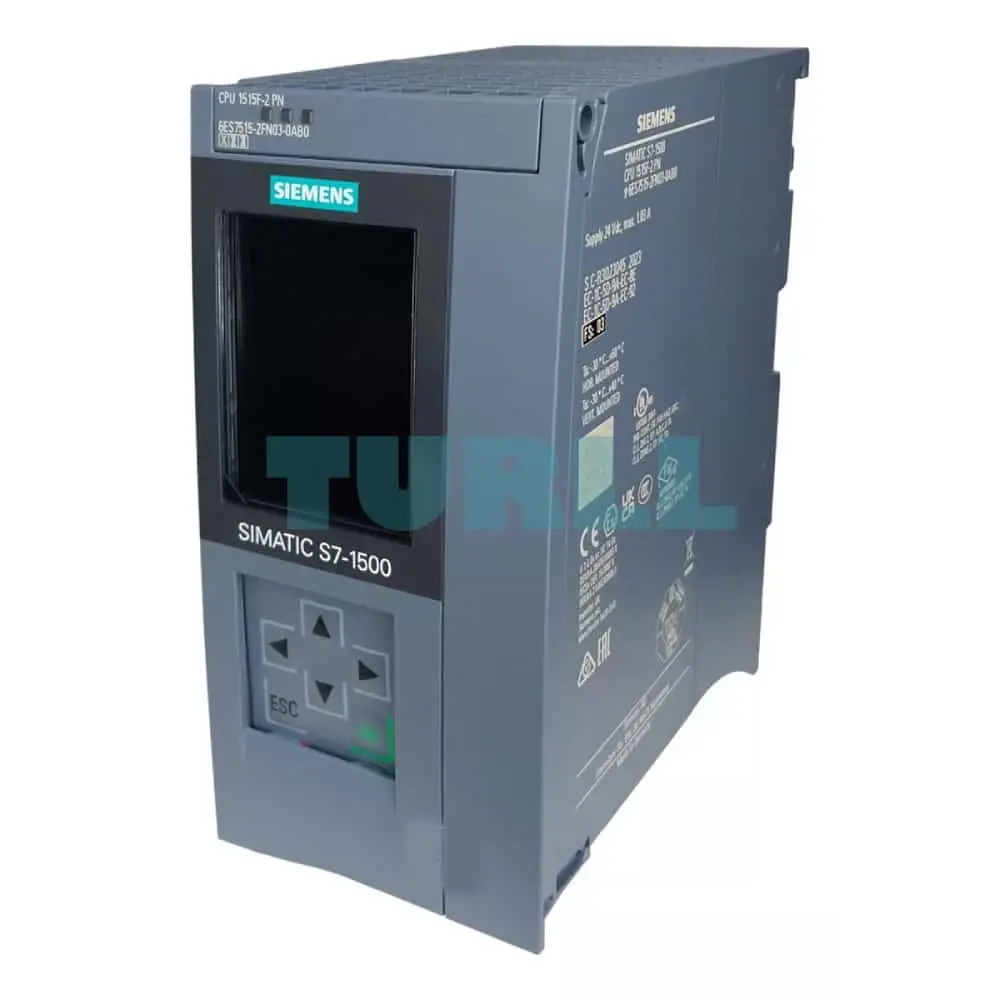 6ES7515-2FN03-0AB0 Siemens SIMATIC S7-1500F CPU 1515F-2 PN Original Brand New 1 6ES7515-2FN03-0AB0 Siemens SIMATIC S7-1500F CPU 1515F-2 PN