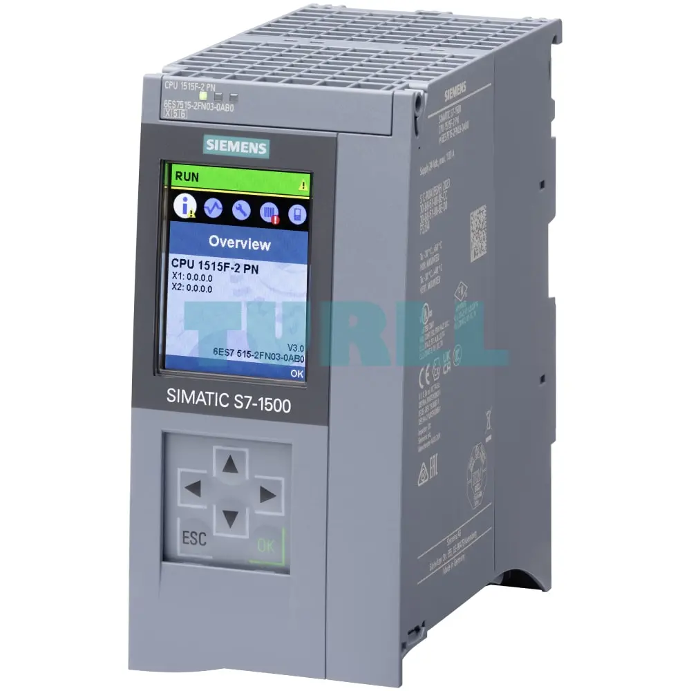 6ES7515-2FN03-0AB0 Siemens SIMATIC S7-1500F CPU 1515F-2 PN Original Brand New 5 6ES7515-2FN03-0AB0 Siemens SIMATIC S7-1500F CPU 1515F-2 PN