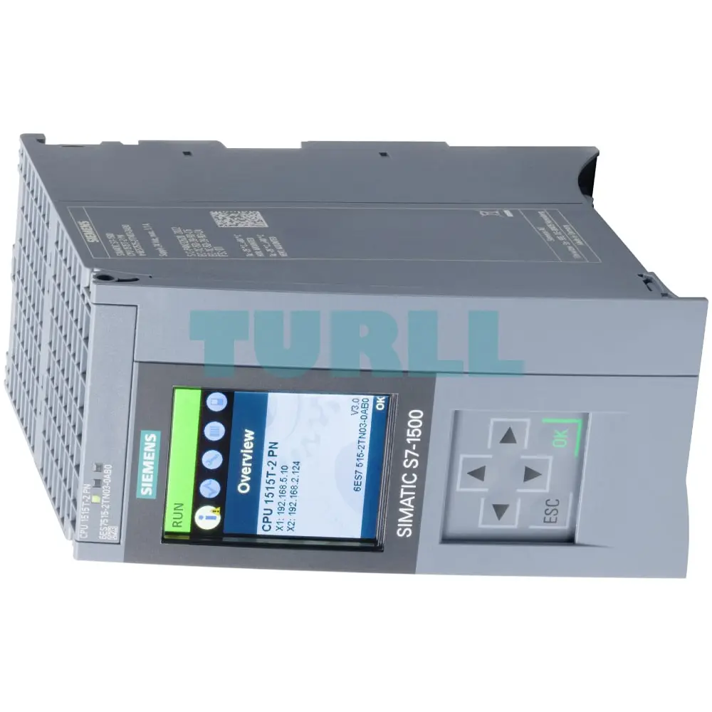 6ES7515-2TN03-0AB0 Siemens SIMATIC S7-1500T CPU 1515T-2 PN Original Brand New 2 6ES7515-2TN03-0AB0 Siemens SIMATIC S7-1500T CPU 1515T-2 PN