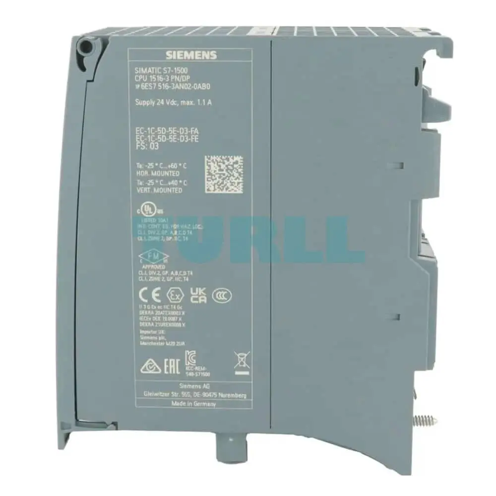 6ES7516-3AN02-0AB0 Siemens SIMATIC S7-1500 CPU 1516-3 PN/DP Original Brand New 2 6ES7516-3AN02-0AB0 Siemens SIMATIC S7-1500 CPU 1516-3 PN/DP Original Brand New - Image 2