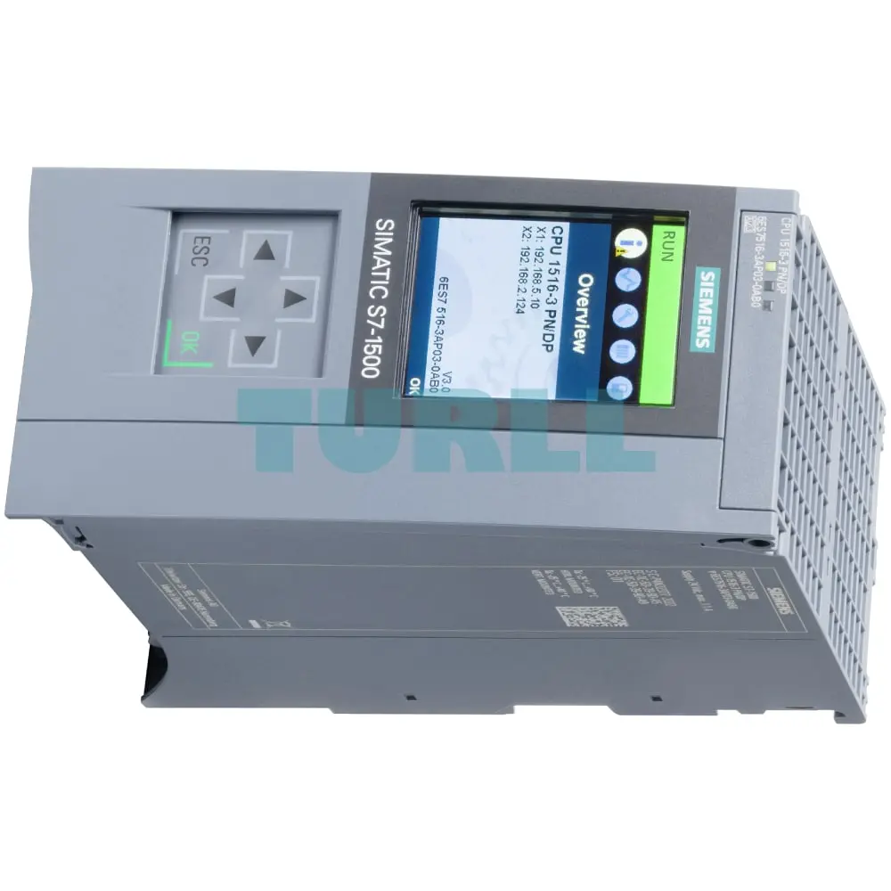 6ES7516-3AP03-0AB0 Siemens SIMATIC S7-1500 CPU 1516-3 PN/DP Original Brand New 3 6ES7516-3AP03-0AB0 Siemens SIMATIC S7-1500 CPU 1516-3 PN/DP