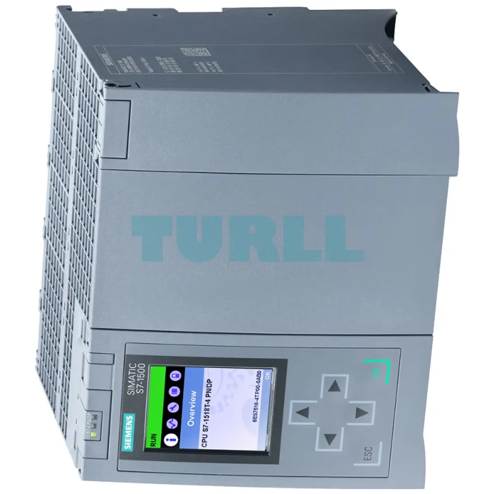 6ES7518-4TP00-0AB0 Siemens SIMATIC S7-1500T CPU 1518T-4 PN/DP Original Brand New 1 6ES7518-4TP00-0AB0 Siemens SIMATIC S7-1500T CPU 1518T-4 PN/DP
