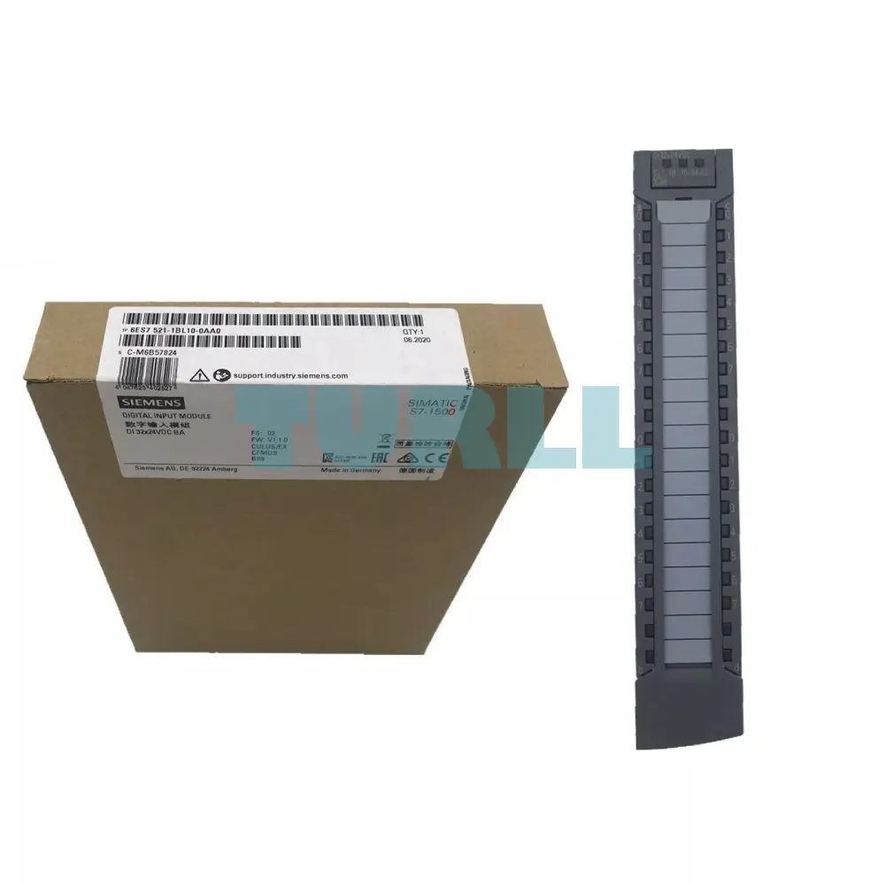 Siemens 6ES7521-1BL10-0AA0 SIMATIC S7-1500 Digital Input Module, DI 32x24V DC BA
