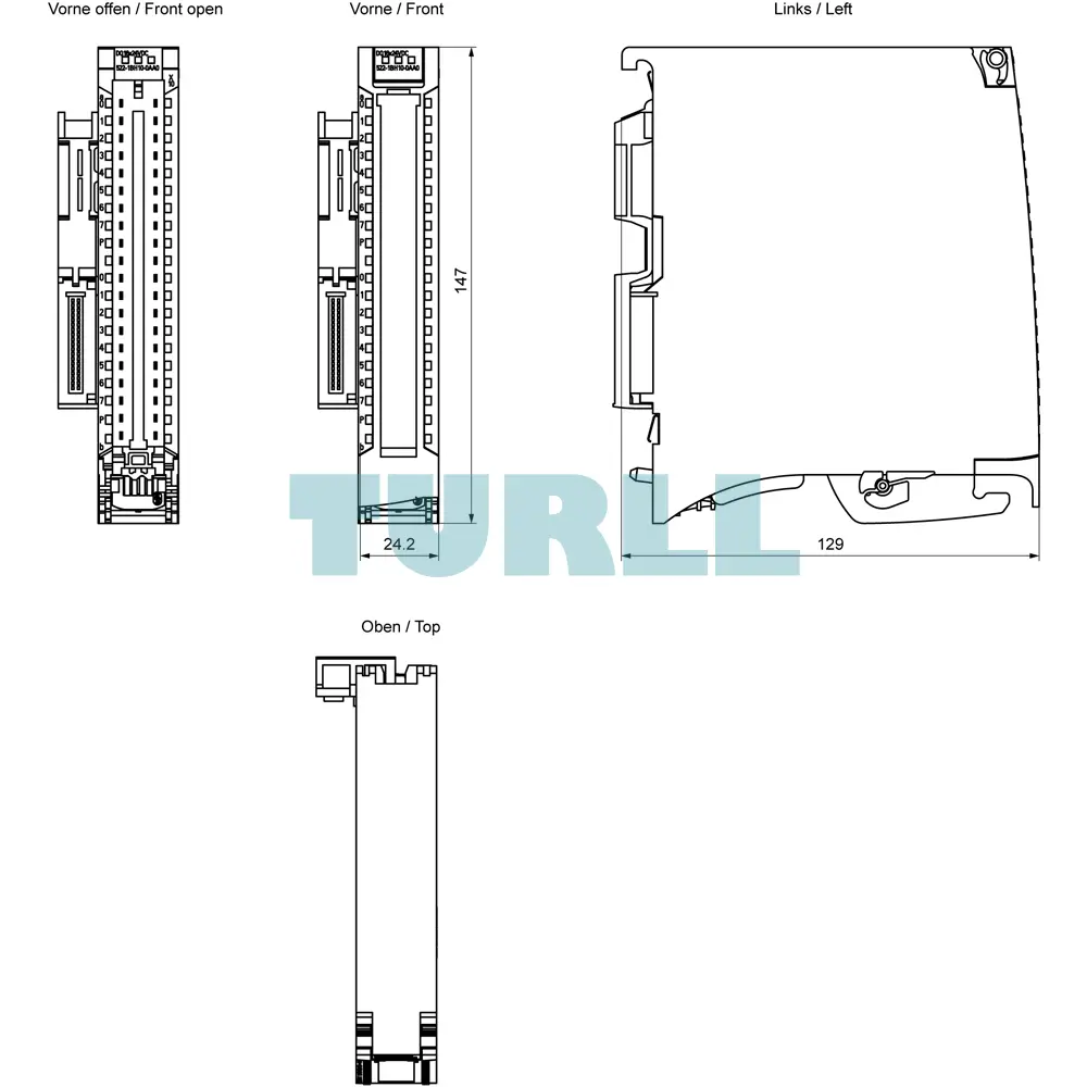 Siemens 6ES7522-1BH10-0AA0 SIMATIC S7-1500 Digital Output Module, DQ 16 x 24V DC/0.5A BA Original Brand New 6 Siemens 6ES7522-1BH10-0AA0 SIMATIC S7-1500 Digital Output Module, DQ 16 x 24V DC/0.5A BA
