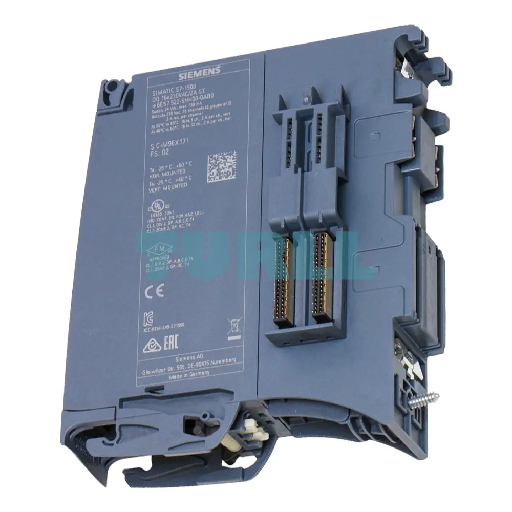 Siemens 6ES7522-5HH00-0AB0 SIMATIC S7-1500 Digital Output Module, DQ 16x 230V AC/2A ST, Relay Original Brand New 3 Siemens 6ES7522-5HH00-0AB0 SIMATIC S7-1500 Digital Output Module, DQ 16x 230V AC/2A ST, Relay Original Brand New - Image 3