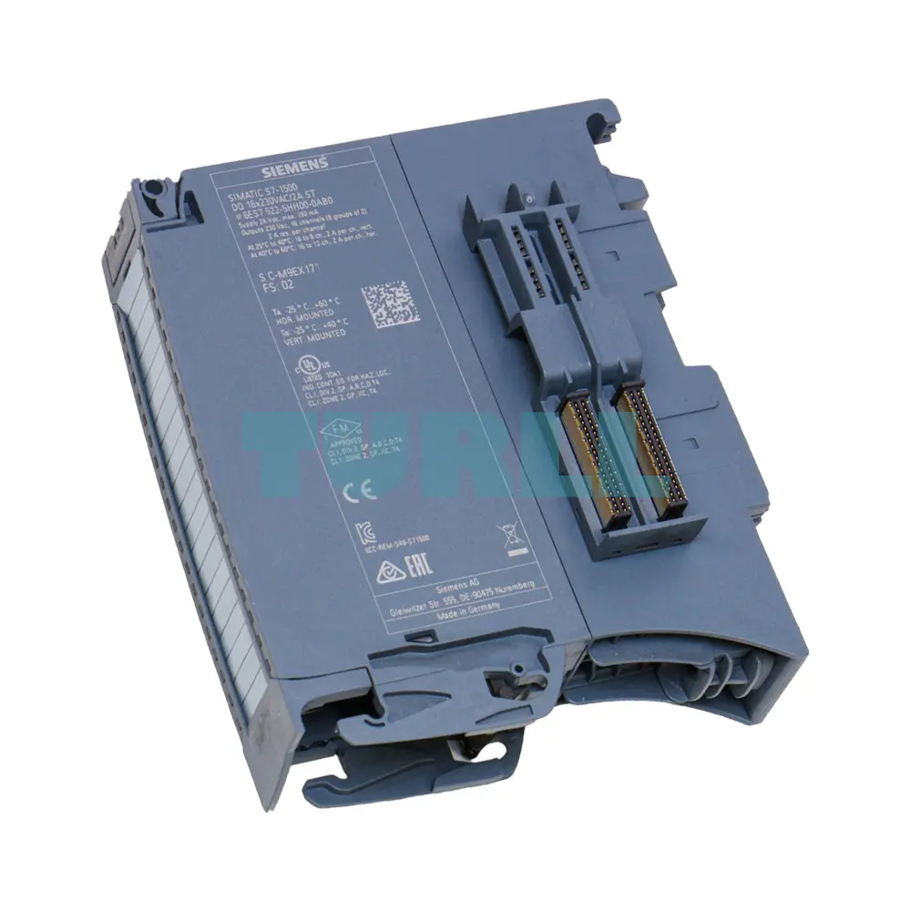 Siemens 6ES7522-5HH00-0AB0 SIMATIC S7-1500 Digital Output Module, DQ 16x 230V AC/2A ST, Relay Original Brand New 2 Siemens 6ES7522-5HH00-0AB0 SIMATIC S7-1500 Digital Output Module, DQ 16x 230V AC/2A ST, Relay Original Brand New - Image 2