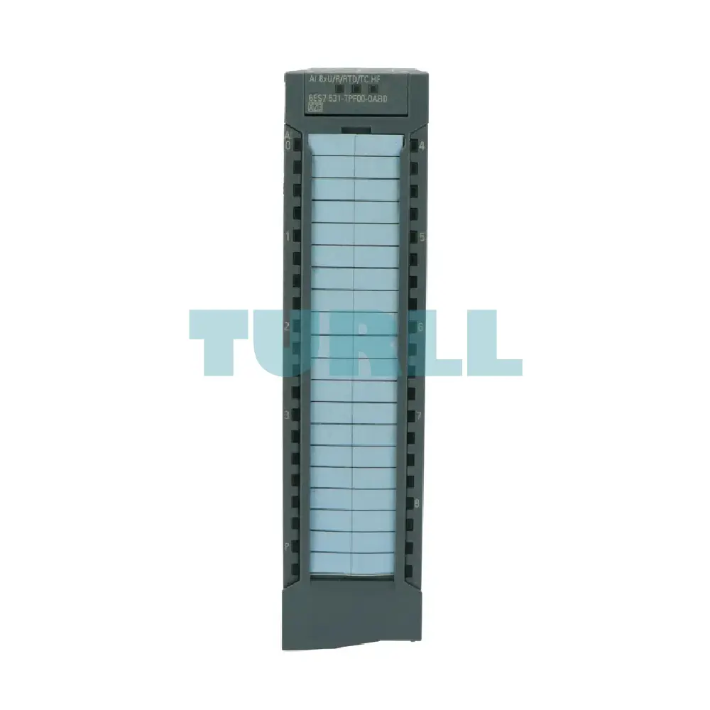 Siemens 6ES7531-7PF00-0AB0 SIMATIC S7-1500 Analog Input Module, AI 8xU/R/RTD/TC HF Original Brand New 1 Siemens 6ES7531-7PF00-0AB0 SIMATIC S7-1500 Analog Input Module, AI 8xU/R/RTD/TC HF