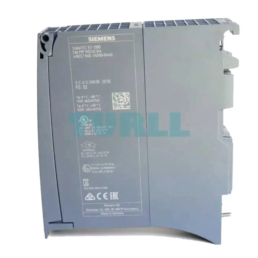 6ES7540-1AD00-0AA0 Siemens SIMATIC S7-1500 CM PTP RS232 Original Brand New 2 6ES7540-1AD00-0AA0 Siemens SIMATIC S7-1500 CM PTP RS232