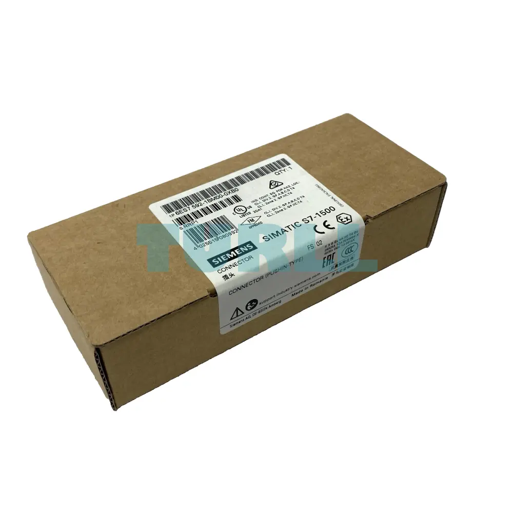 Siemens 6ES7592-1BM00-0XB0 SIMATIC S7-1500, Front Connector, 40-Pole Push-In