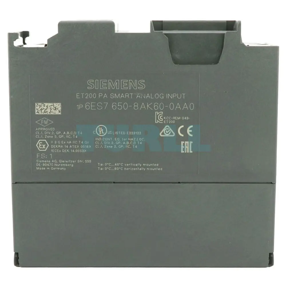 6ES7650-8AK60-0AA0 SIEMENS ET 200PA SMART Analog Input Module