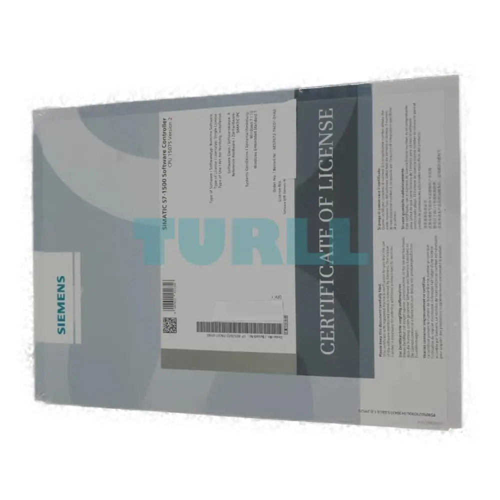 6ES7672-8FD01-0YG0 Siemens SIMATIC S7-1500 Failsafe Software Controller CPU 1508S F Original Brand New 1 6ES7672-8FD01-0YG0 Siemens SIMATIC S7-1500 Failsafe Software Controller CPU 1508S F