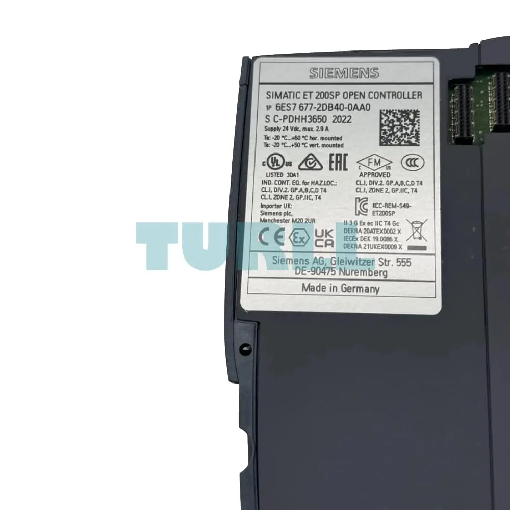 6ES7677-2DB40-0GB0 Siemens SIMATIC ET 200SP Open Controller Original Brand New 2 6ES7677-2DB40-0GB0 Siemens SIMATIC ET 200SP Open Controller