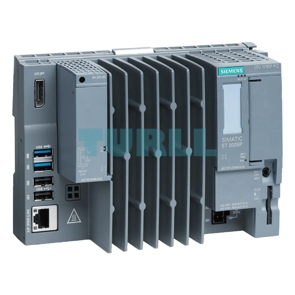 6ES7677-2VB42-0GL0 Siemens SIMATIC ET 200SP Open Controller CPU 1515SP PC2 T Original Brand New 4 6ES7677-2VB42-0GL0 Siemens SIMATIC ET 200SP Open Controller CPU 1515SP PC2 T