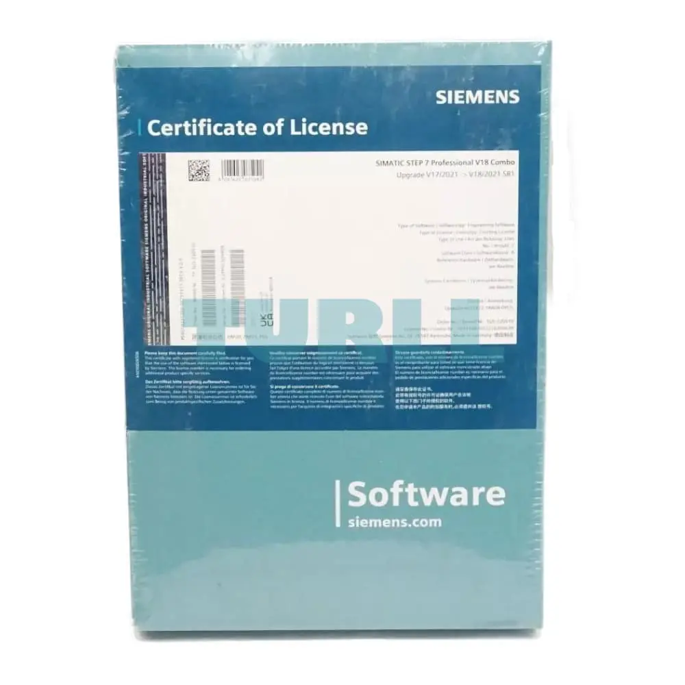 6ES7822-1AA08-0YE5 SIEMENS STEP 7 Professional V18 Upgrade Floating License Original Brand New 4 6ES7822-1AA08-0YE5 Siemens SIMATIC STEP 7 Professional V18