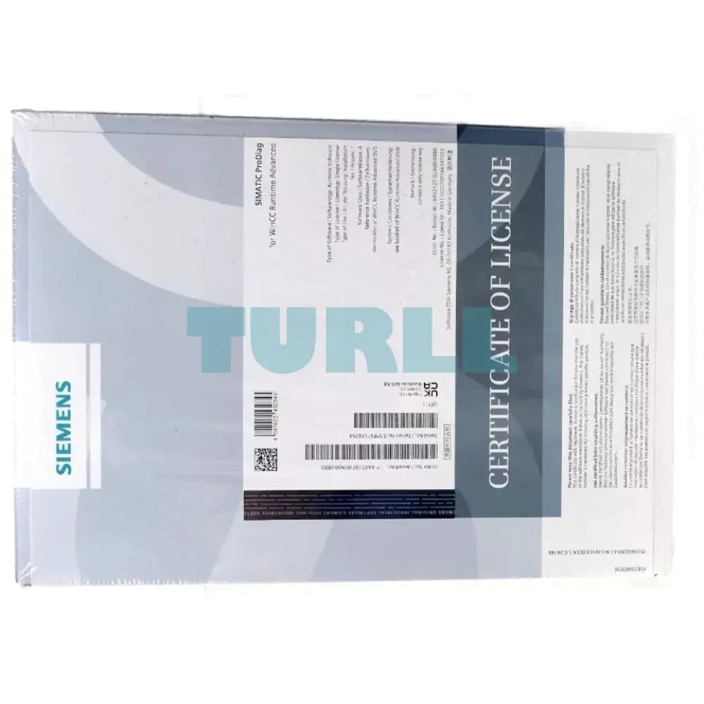 6ES7823-0AE00-1DA0 Siemens SIMATIC ProDiag S7-1500 Single Runtime License Original Brand New 2 6ES7823-0AE00-1DA0 Siemens SIMATIC ProDiag S7-1500 Single Runtime License