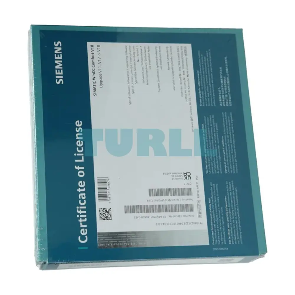 6ES7823-1GE08-0YA5 Siemens SIMATIC 50h Eng. V18 Combo Original Brand New 1 6ES7823-1GE08-0YA5 Siemens SIMATIC 50h Eng. V18 Combo