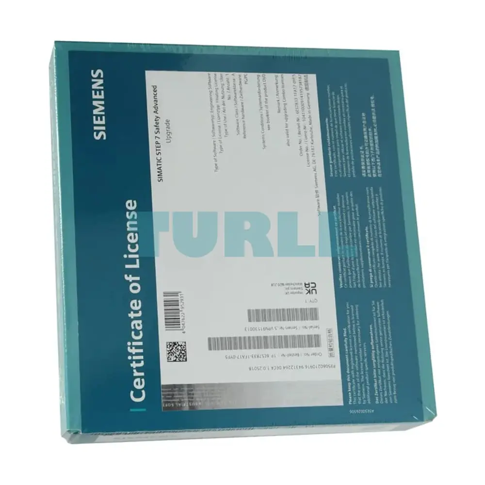 6ES7833-1FA18-0YF5 Siemens SIMATIC S7 Safety Programming Tool Original Brand New 2 6ES7833-1FA18-0YF5 Siemens SIMATIC S7 Safety Programming Tool
