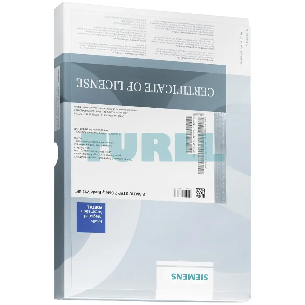 6ES7833-1FC02-0YA5 Siemens SIMATIC S7 F-programming Tool S7 Original Brand New 3 6ES7833-1FC02-0YA5 Siemens SIMATIC S7 F-programming Tool S7