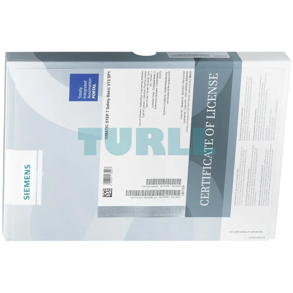 6ES7833-1FC02-0YA5 Siemens SIMATIC S7 F-programming Tool S7 Original Brand New 2 6ES7833-1FC02-0YA5 Siemens SIMATIC S7 F-programming Tool S7