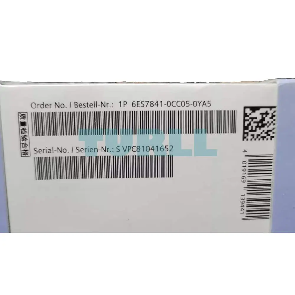 6ES7841-0CC05-0YA5 Siemens SIMATIC S7 S7-PLCSIM Floating License Original Brand New 1 6ES7841-0CC05-0YA5 Siemens SIMATIC S7 S7-PLCSIM Floating License