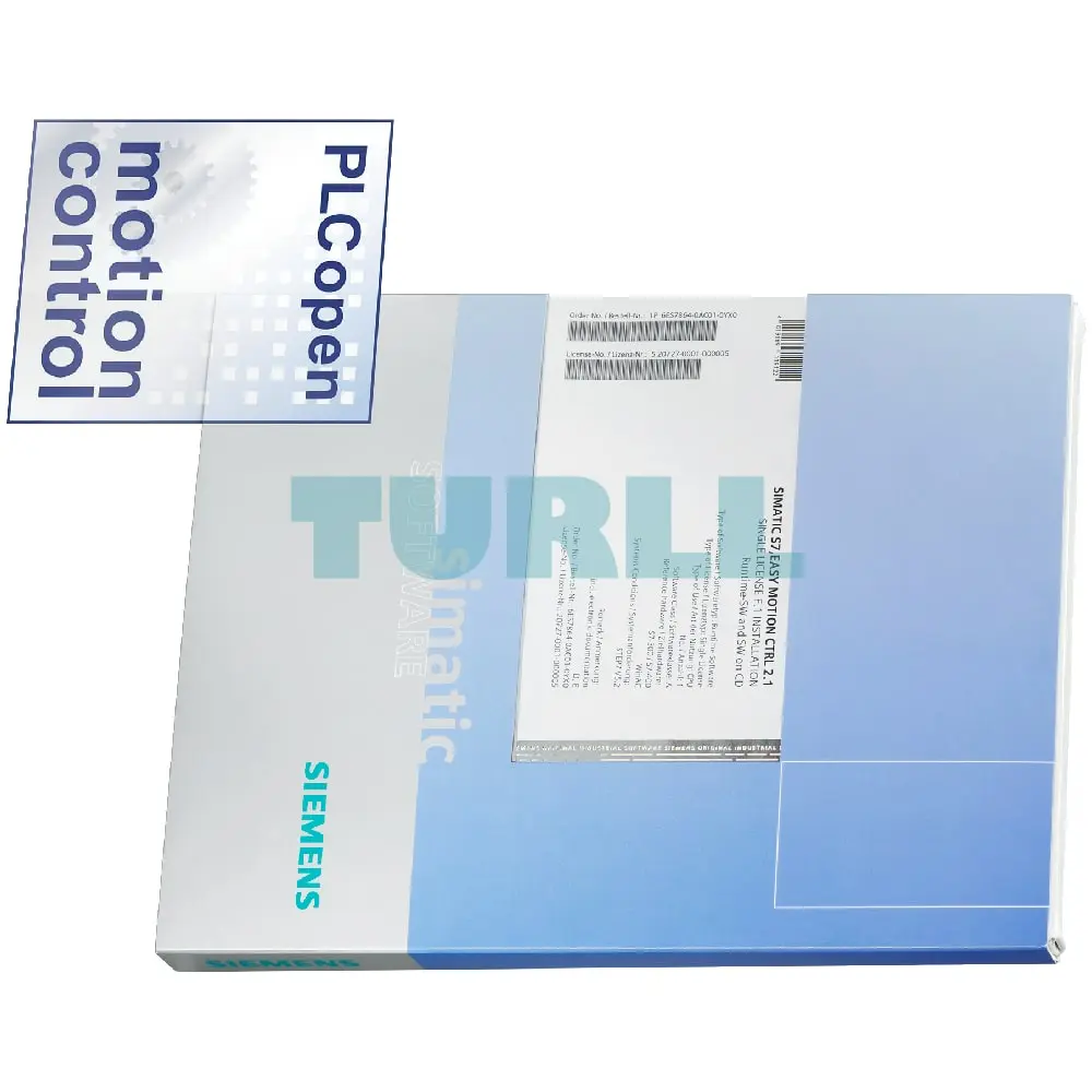 6ES7864-0AC01-0YX0 Siemens SIMATIC S7 Easy Motion Control 2.1 Original Brand New 4 6ES7864-0AC01-0YX0 Siemens SIMATIC S7 Easy Motion Control 2.1