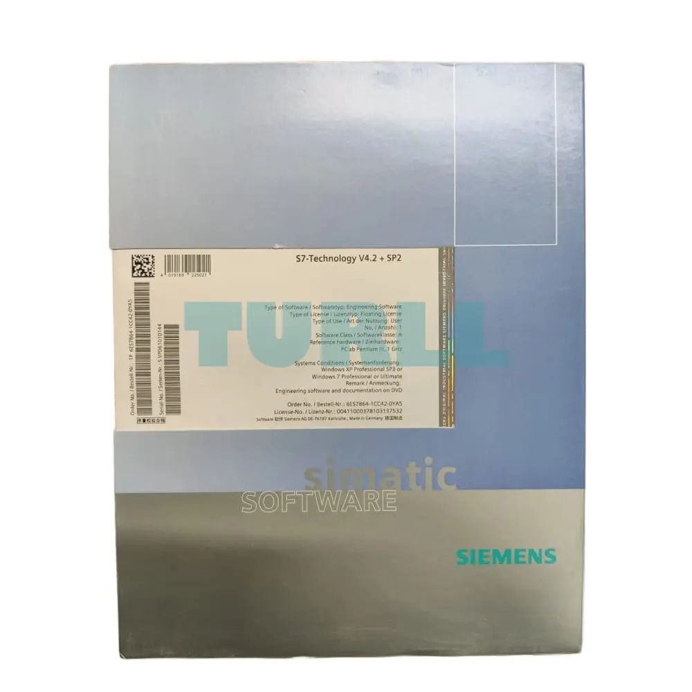 6ES7864-1CC42-0YA5 Siemens SIMATIC S7 S7-Technology V4.2 Original Brand New 1 6ES7864-1CC42-0YA5 Siemens SIMATIC S7 S7-Technology V4.2