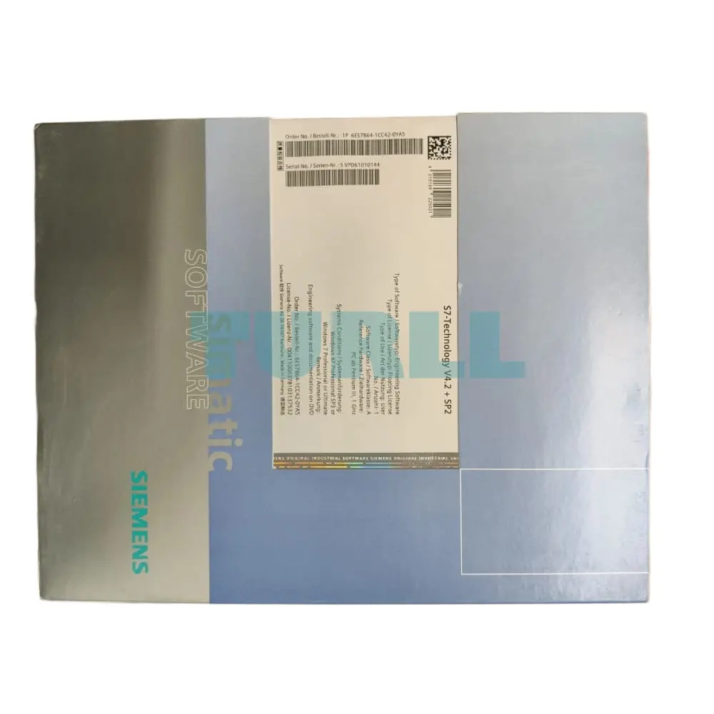 6ES7864-1CC42-0YA5 Siemens SIMATIC S7 S7-Technology V4.2 Original Brand New 4 6ES7864-1CC42-0YA5 Siemens SIMATIC S7 S7-Technology V4.2