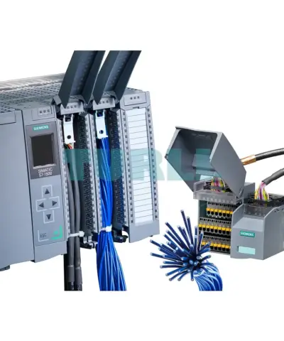 6ES7921-4BF00-0AB1 SIEMENS Front connector S7-400 for analog Pre-assembled with 4 round Cables 0.14 mm2 Original Brand New