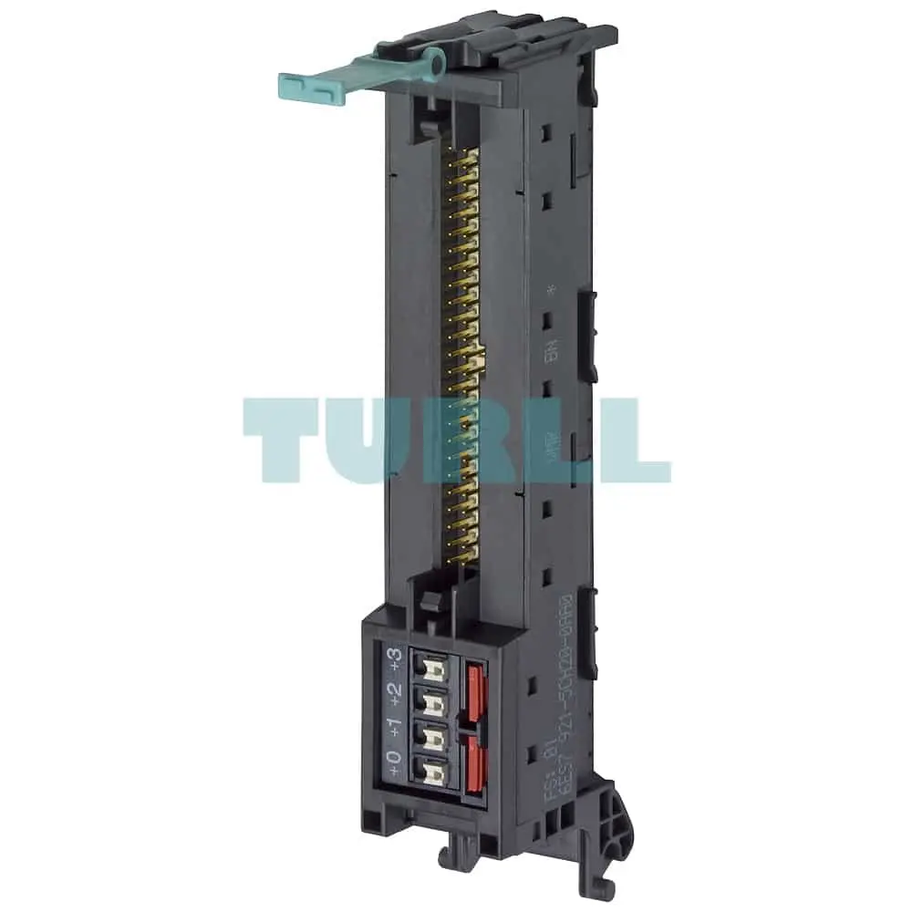 6ES7921-5CH20-0AA0 SIEMENS Front connector module with 1x50 pole IDC connector for digital 32 I/O modules Original Brand New 1 6ES7921-5CH20-0AA0 SIEMENS Front connector module with 1x50 pole IDC connector for digital 32 I/O modules Original Brand New