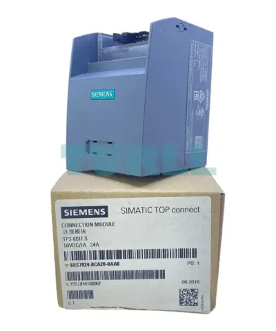6ES7924-0CA20-0AA0 Siemens TP3 connection module 8 channels screw terminal IDC SIMATIC S7-300 S7-1500