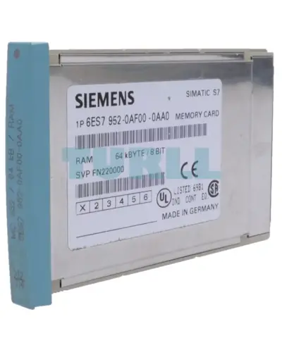 6ES7952-0AF00-0AA0 SIEMENS S7-400 RAM Memory Card