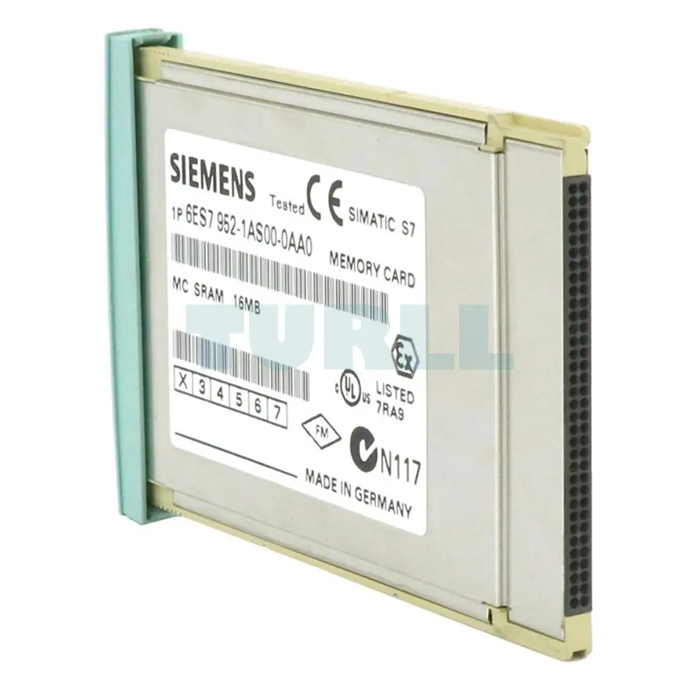 6ES7952-1AS00-0AA0 SIEMENS Exclusive SIMATIC S7-400 RAM Memory Card 16MB Original Brand New 2 6ES7952-1AS00-0AA0 SIEMENS SIMATIC S7-400 RAM Memory Card
