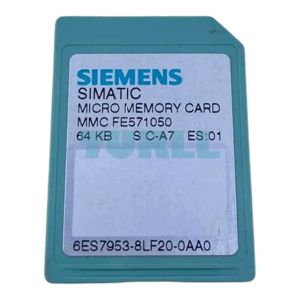 Siemens 6ES7953-8LF20-0AA0 SIMATIC S7 Micro Memory Card 64 KB for S7-300/C7/ET 200 Original Brand New 1 Siemens 6ES7953-8LF20-0AA0 SIMATIC S7 Micro Memory Card 64 KB for S7-300/C7/ET 200