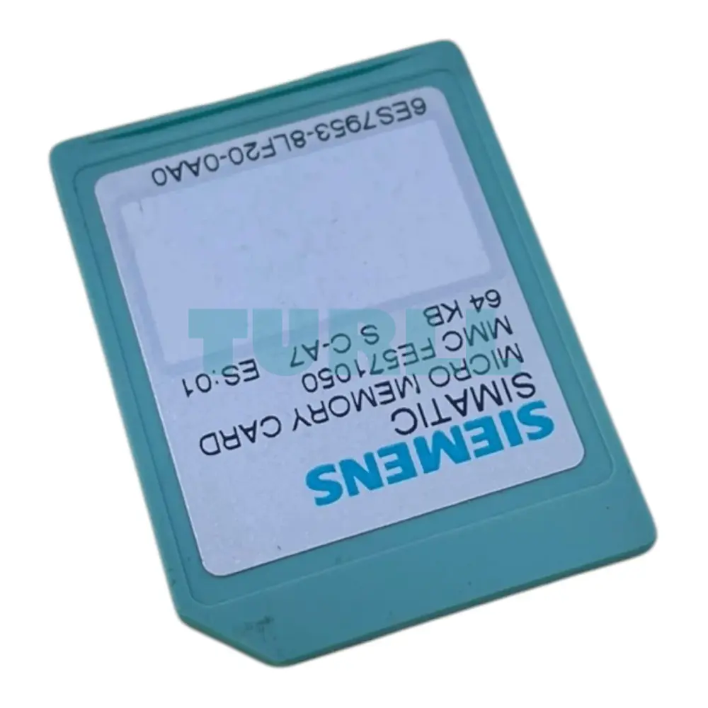 Siemens 6ES7953-8LF20-0AA0 SIMATIC S7 Micro Memory Card 64 KB for S7-300/C7/ET 200 Original Brand New 3 Siemens 6ES7953-8LF20-0AA0 SIMATIC S7 Micro Memory Card 64 KB for S7-300/C7/ET 200