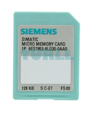Siemens 6ES7953-8LG30-0AA0 SIMATIC S7 Micro Memory Card 128 KB for S7-300/C7/ET 200
