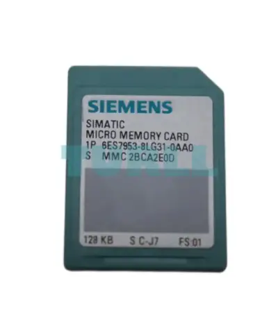 Siemens 6ES7953-8LG31-0AA0 SIMATIC S7 Micro Memory Card 128 KB