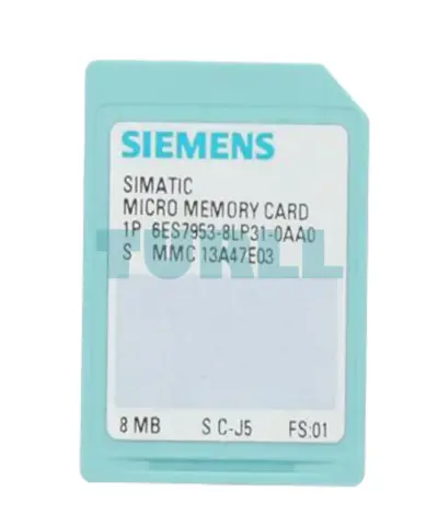 Siemens 6ES7953-8LP31-0AA0 SIMATIC S7 Micro Memory Card 8MB for S7-300, C7 & ET 200