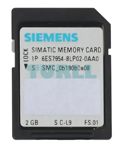 Siemens 6ES7954-8LP02-0AA0 SIMATIC S7 Memory Card for S7-1x00 CPU