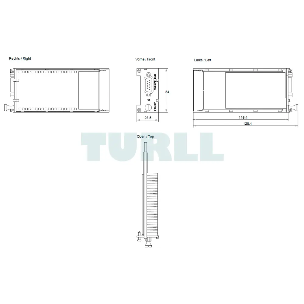 6ES7964-2AA04-0AB0 SIEMENS S7-400 Interface Module IF963-X27