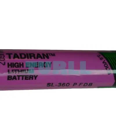 Buy SIEMENS 6ES7971-0BA00 backup battery for SIMATIC S7-400 PS 405/407 modules. 3.6V/2.3Ah. Original brand new for secure system data retention.