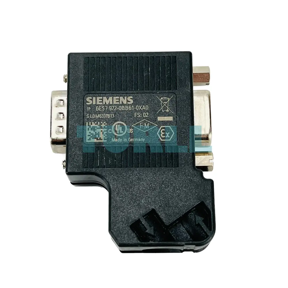 Siemens 6ES7972-0BB61-0XA0 SIMATIC DP PROFIBUS Connection Plug, FastConnect 12 Mbit/s Original Brand New 1 Siemens 6ES7972-0BB61-0XA0 SIMATIC DP PROFIBUS Connection Plug, FastConnect 12 Mbit/s